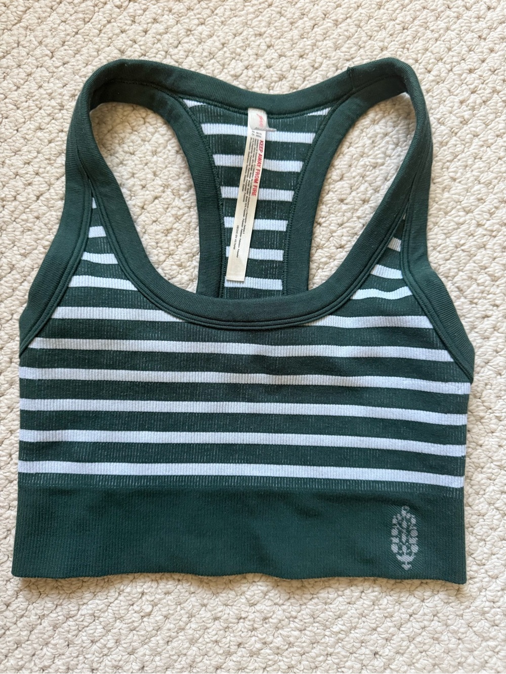 FP Movement Go To Striped Sports Bra
